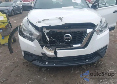 2020 Nissan Kicks S Xtronic Cvt z USA, uszkodzony, nr VIN 3N1CP5BV1LL487301